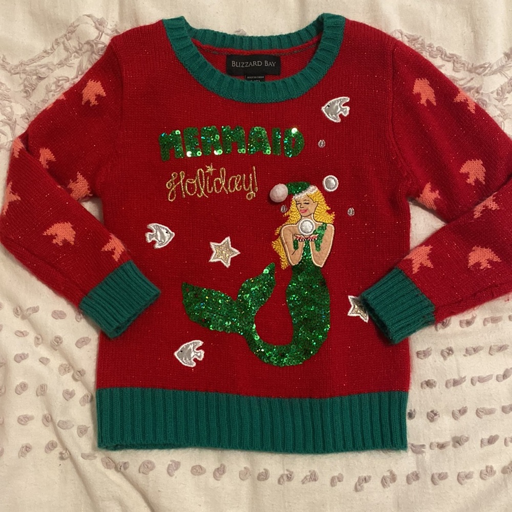 Girls Christmas sweaters